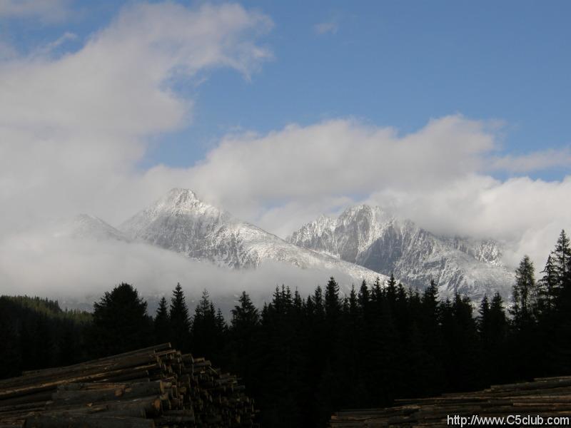 Pohled na Tatry