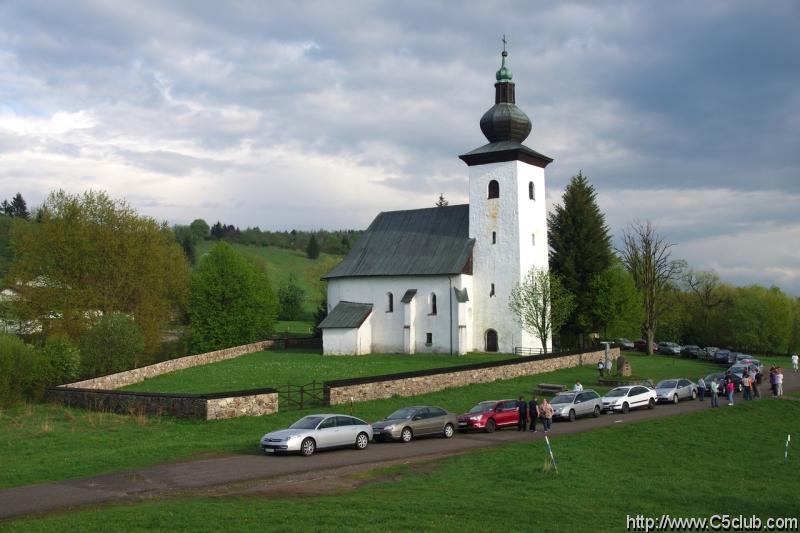 Stred Európy, Kremnické Bane - Kostola sv. Jána Krstiteľa