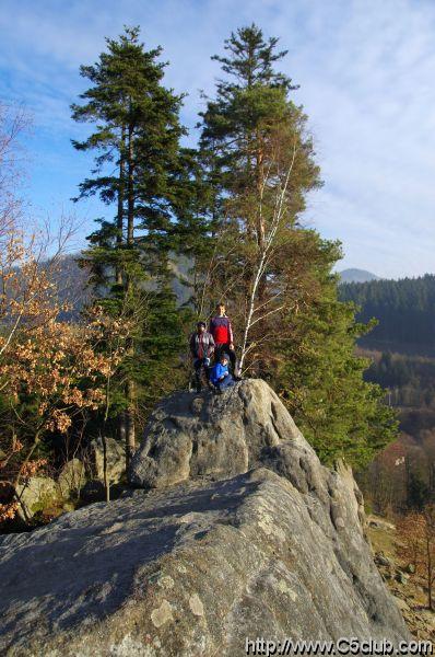 ertovy skly, obec Lideko (10km od Valaskch Klobouku)