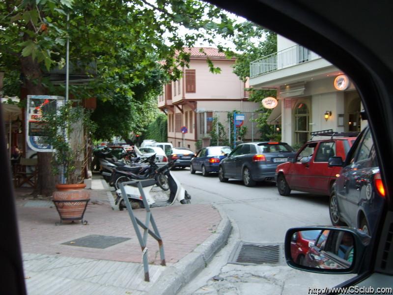 Doprava v jednosmrkch Thessaloniki (ecko). 